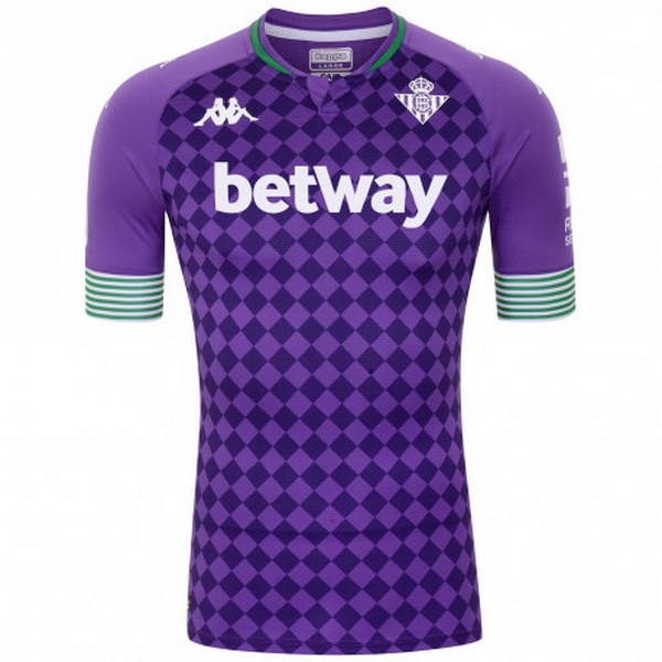 Camiseta Real Betis Replica Segunda Ropa 2020/21 Purpura